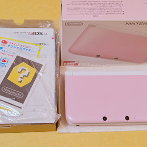 할인가능) 미사용급 핑크소장용 3dsll xl 닌텐도 박스셋 구큰다수 dslite 이미지