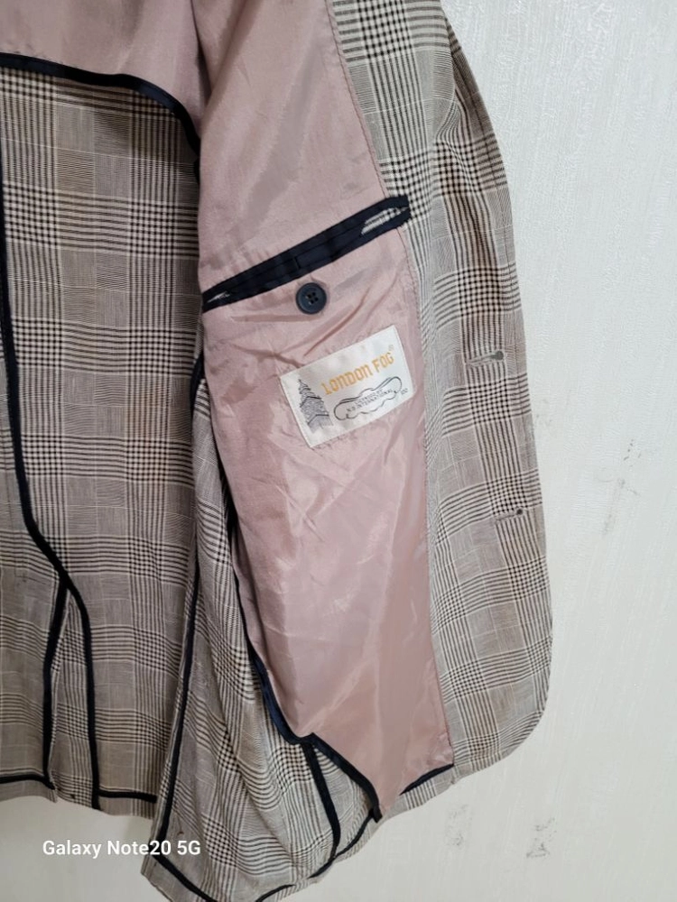 남성 런던포그 봄.가을 여름 린넨자켓 (100) 이미지