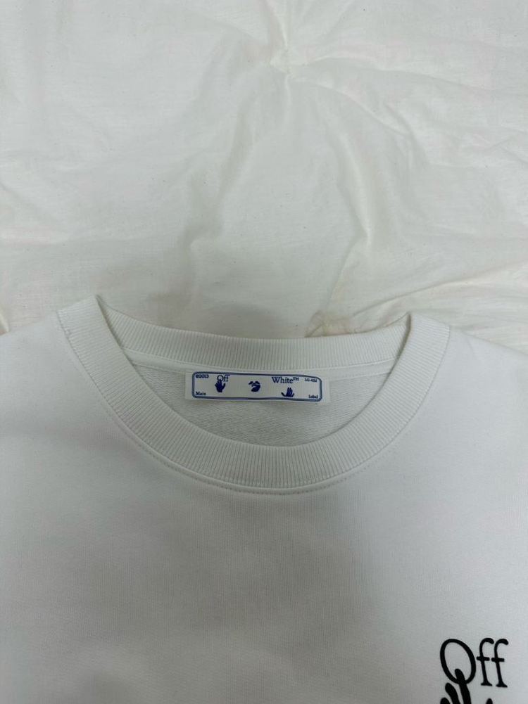 (XL)오프화이트 맨투맨 백화점판 팝니다 이미지