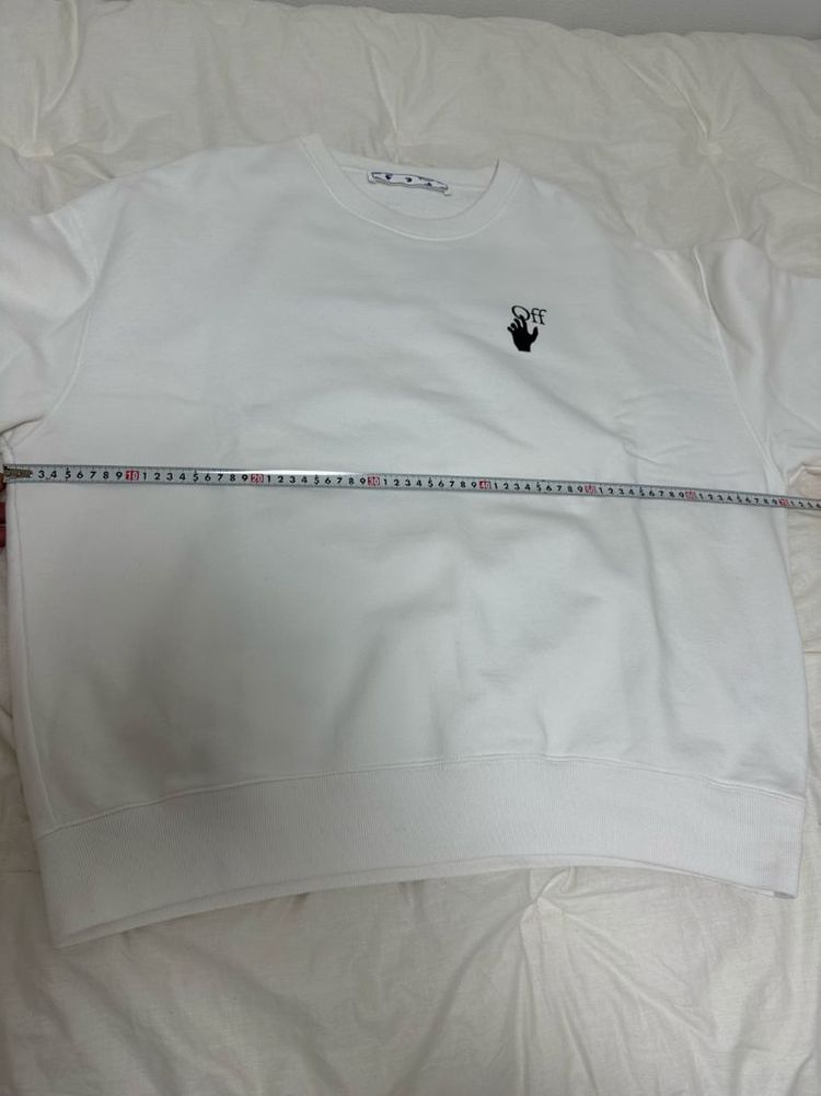 (XL)오프화이트 맨투맨 백화점판 팝니다 이미지