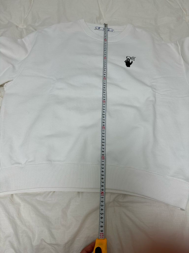 (XL)오프화이트 맨투맨 백화점판 팝니다 이미지