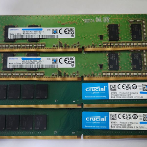 삼성 / 크루셜 PC4 DDR4 4GB 2666 / 3200 이미지