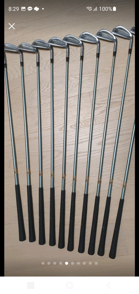 혼마 NEW-LB280 CAVITY BACK 2스타 그라파이트 아이언 R-1플렉스와 캐디백 이미지