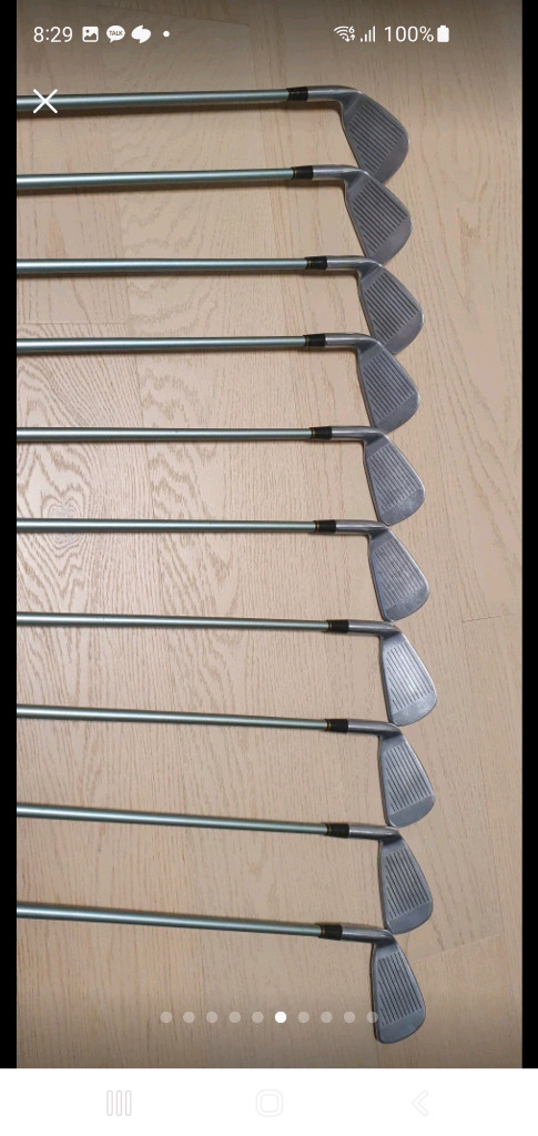 혼마 NEW-LB280 CAVITY BACK 2스타 그라파이트 아이언 R-1플렉스와 캐디백 이미지
