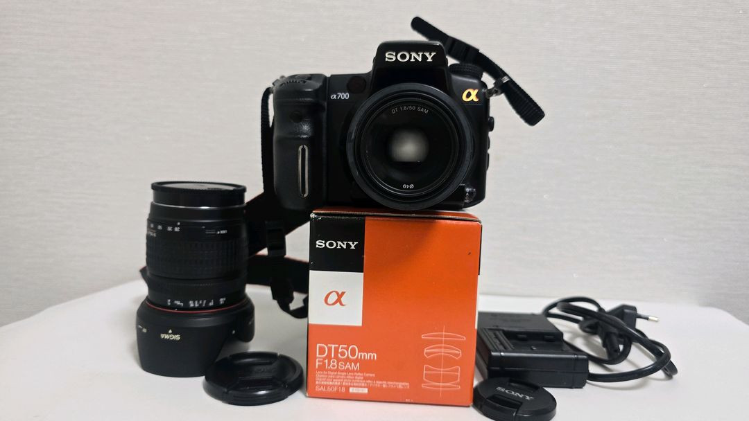 소니 A700 dslr 카메라 이미지