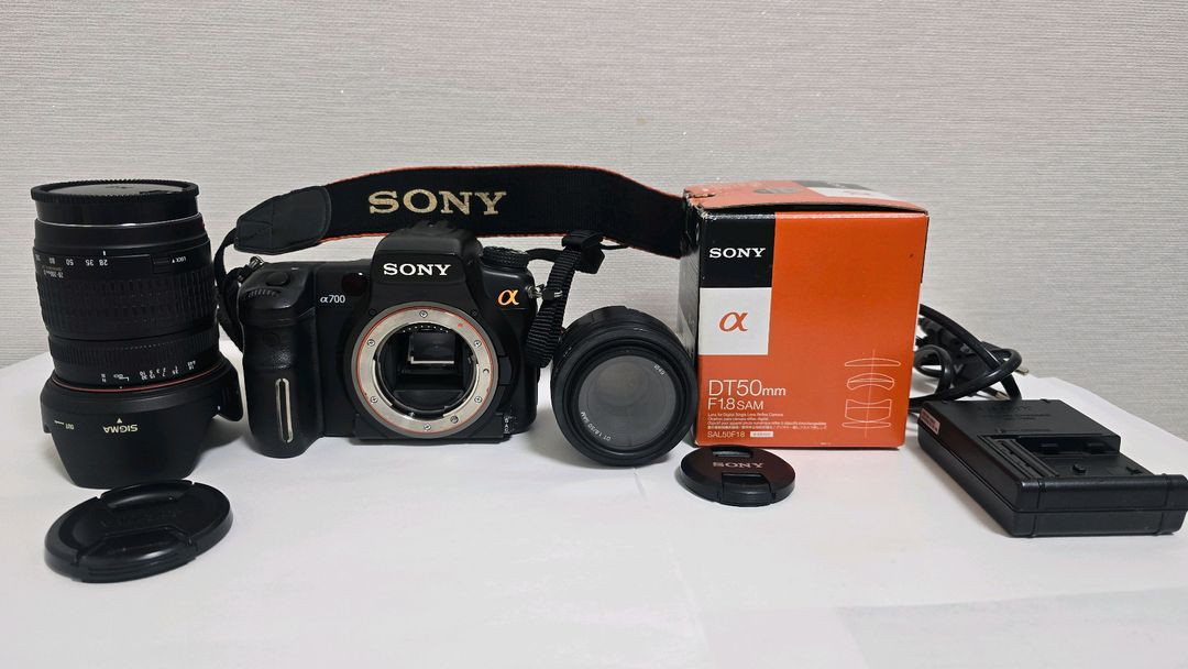 소니 A700 dslr 카메라 이미지