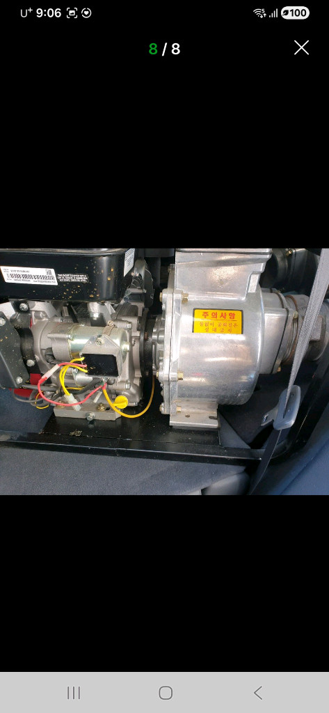 브릭스앤스트래튼 420cc 엔진 13.5HP양수기 이미지