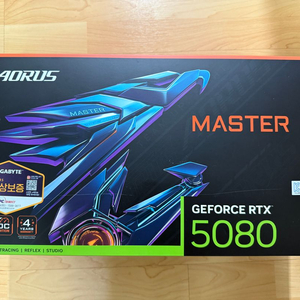 RTX 5080 어로스 마스터 이미지