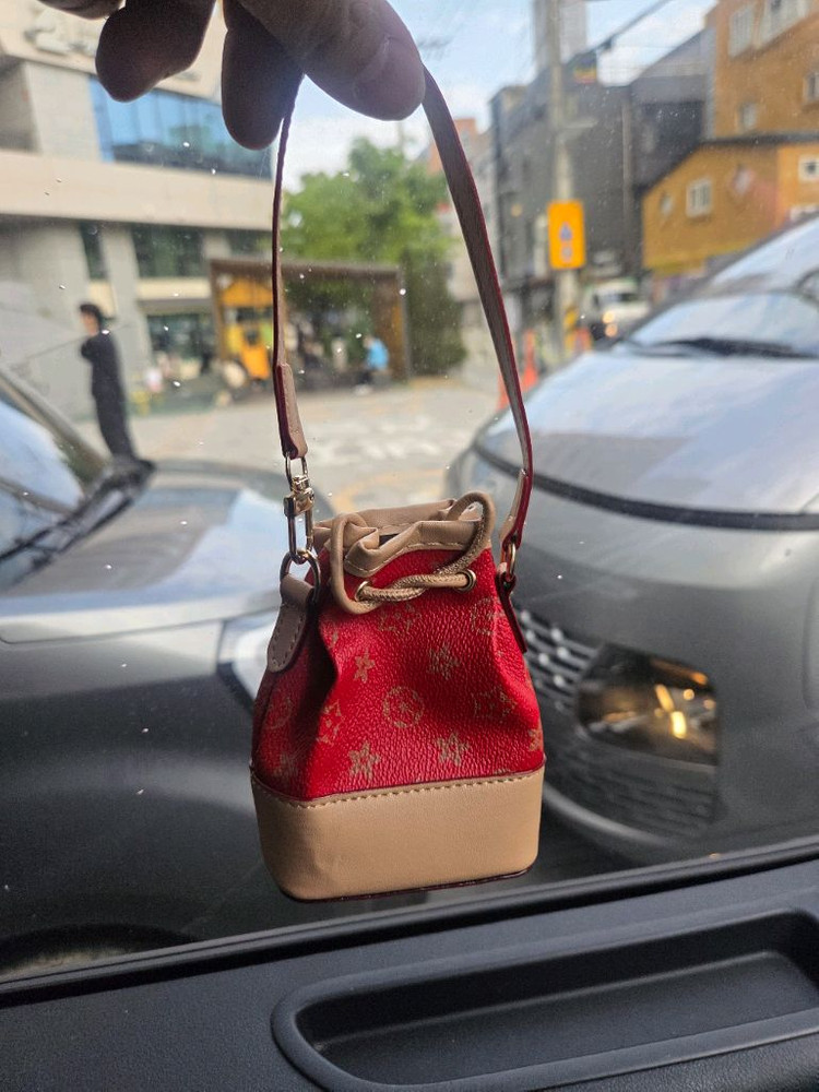 명품 스타일 미니 가방 버킷백 파우치,에어팟케이스 이미지