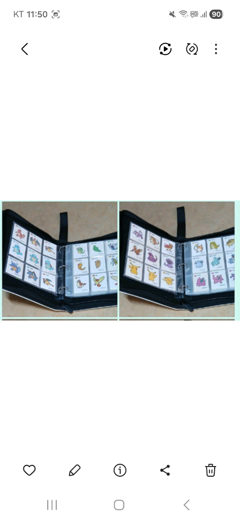 포켓몬 띠부씰 1세대 전종 168종 뮤츠 뮤 씰북 포함 3자리씰 단종씰 이미지