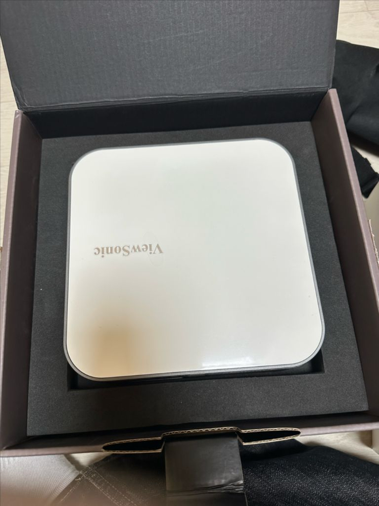 ViewSonic M2e 빔프로젝터 + 미스틱 + 삼각대 (풀박스) 이미지