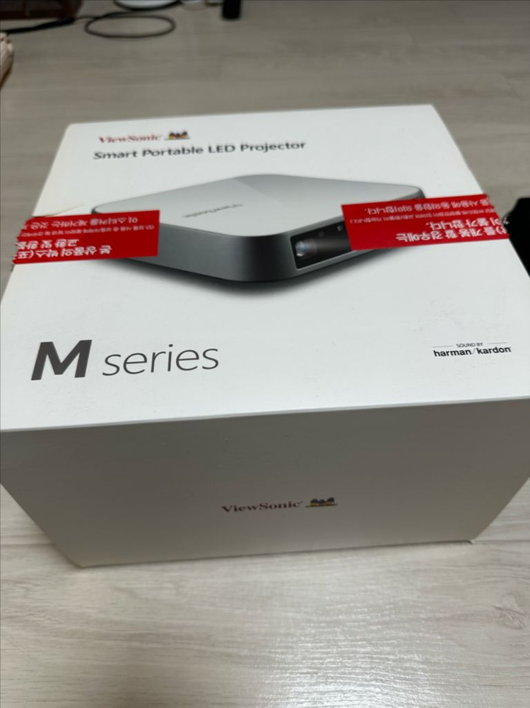 ViewSonic M2e 빔프로젝터 + 미스틱 + 삼각대 (풀박스) 이미지