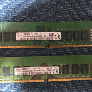 SK하이닉스 DDR4 16GB 2666V / 2933Y 2개 판매합니다 이미지