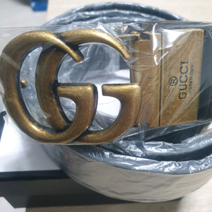 GG 버클 레더 벨트 이미지