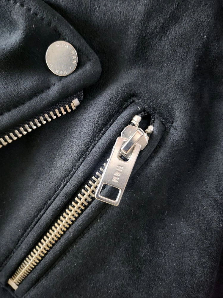 새상품 H&M 프리미엄 스웨이드 라이더 자켓 COS 트러커 자라 가죽 자켓 이미지