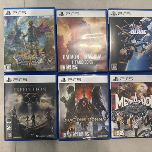 ps5 타이틀 판매합니다 이미지