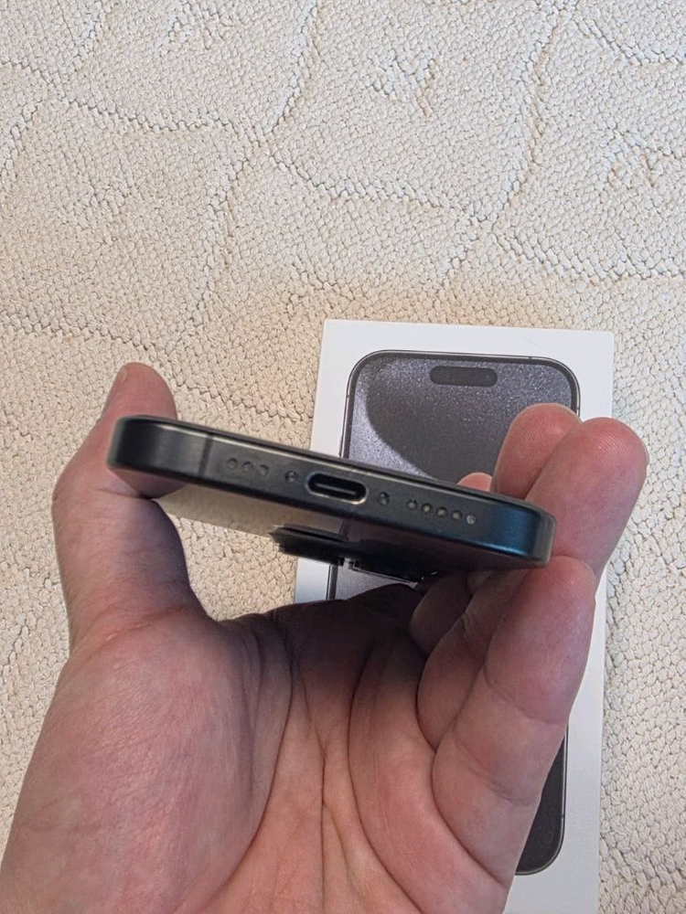 아이폰 15프로 블랙티타늄 128gb 판매합니다. 이미지