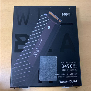 wd black sn750 ssd 500gb 이미지