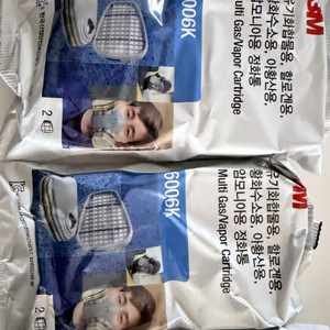 3M 6006K 방독면 정화통 1세트당 8000원 8세트 있어요 이미지