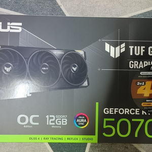 RTX 5070 TUF 이미지