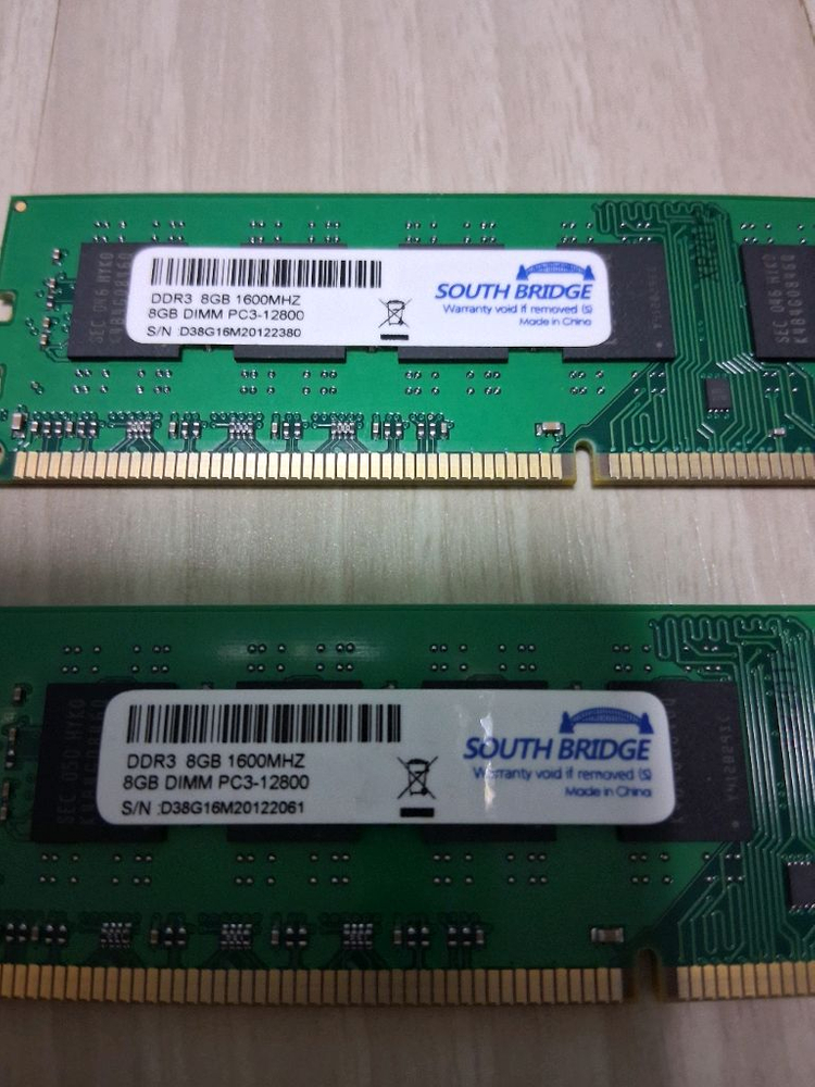 DDR3 램 8GB 2개 팔아요 (컴퓨터용) 이미지