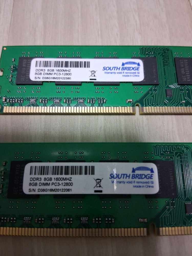 DDR3 램 8GB 2개 팔아요 (컴퓨터용) 이미지