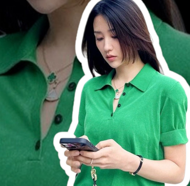 반클리프아펠 말라카이트 목걸이 이미지