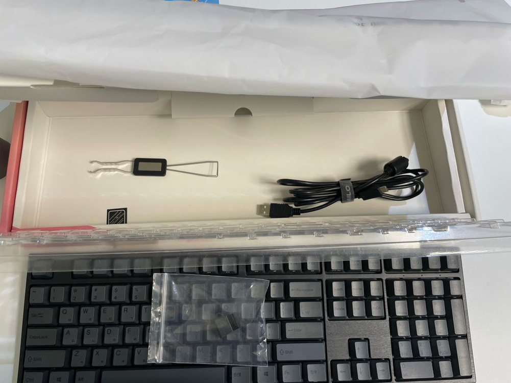 VARMILO VA108M V3 펀키스국내 정품 다크 그레이, 체리 MX2A 저소음적축 풀박스 이미지