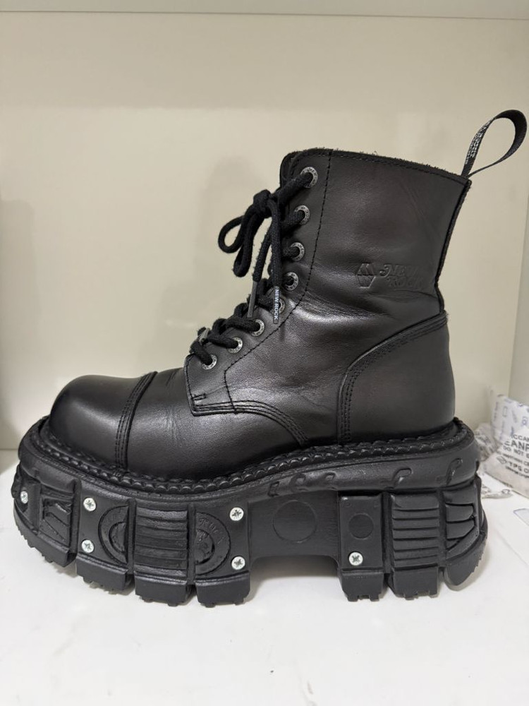 [스페인정품] 뉴락 부츠 new rock TANK083-C1 (eu 39) 남녀공용 이미지