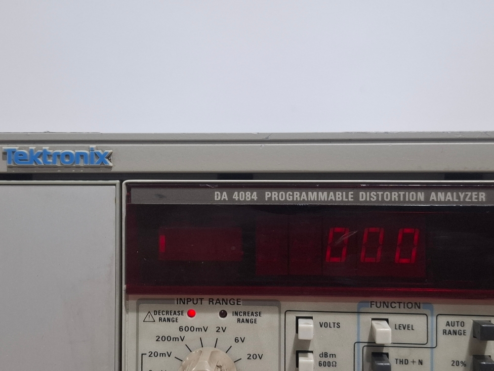 Tektronix DA 4084 Programmable Distortion Analyzer 왜곡 분석기 이미지