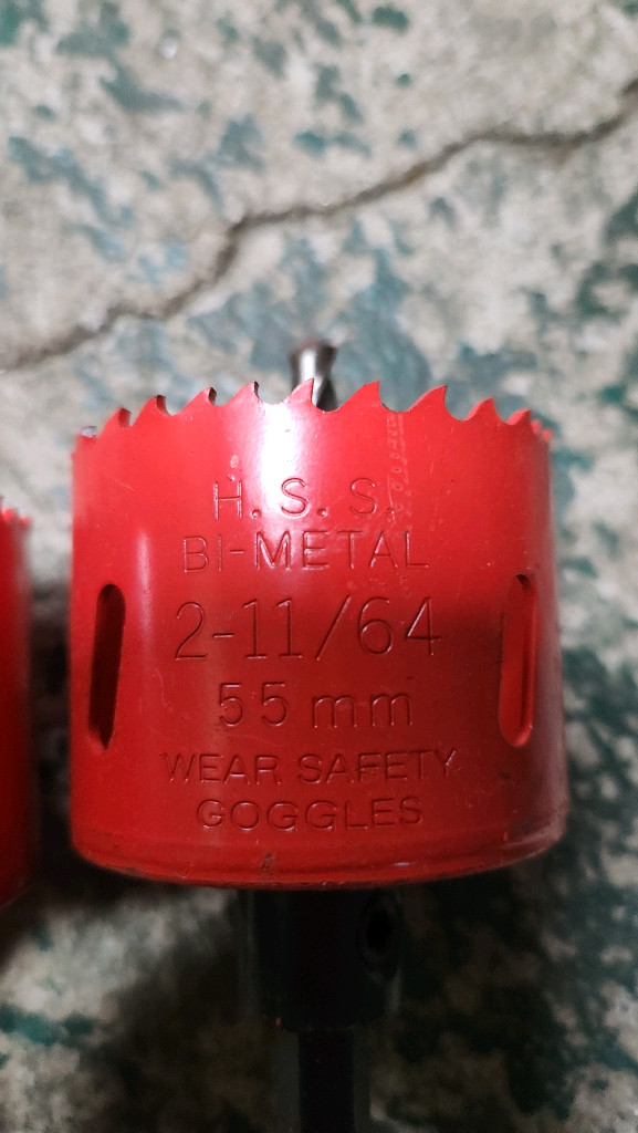 H.S.S. BI-METAL 홀쏘 65mm 55mm 일괄 이미지