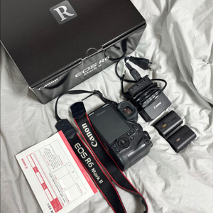 캐논 EOS R6 mark II 미러리스 카메라 R6m2 판매 이미지