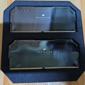 커세어 도미네이트 플레티넘 DDR5 32GB ( 16 x 2 ) 메모리 판매합니다 이미지