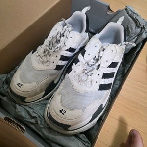 발렌시아가 아디다스콜라보 트리플s 42사이즈 이미지