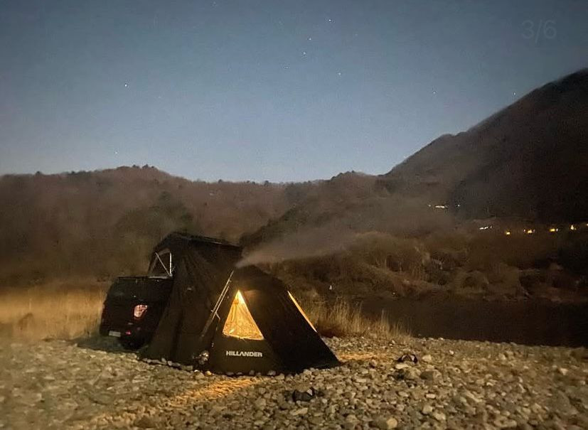 루프탑텐트 힐랜더 N130 루프탑 텐트 (2인용) 이미지