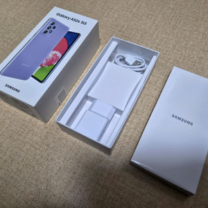 (서울 직거래) 갤럭시 A52S 128G 자급제 공기기 (중고 / 박스풀셋) 이미지