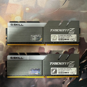 G SKILL 트라이던트 메모리 8GB 2개 세트 이미지