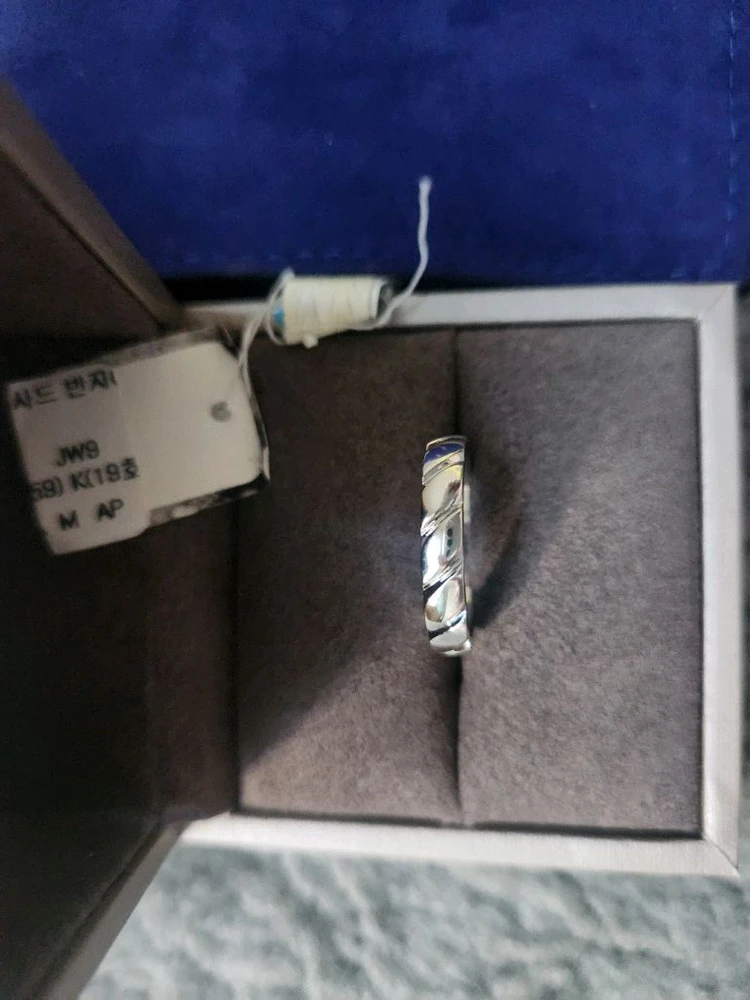 쇼메 플러티늄 3.5mm 토르사드반지(인하) 이미지