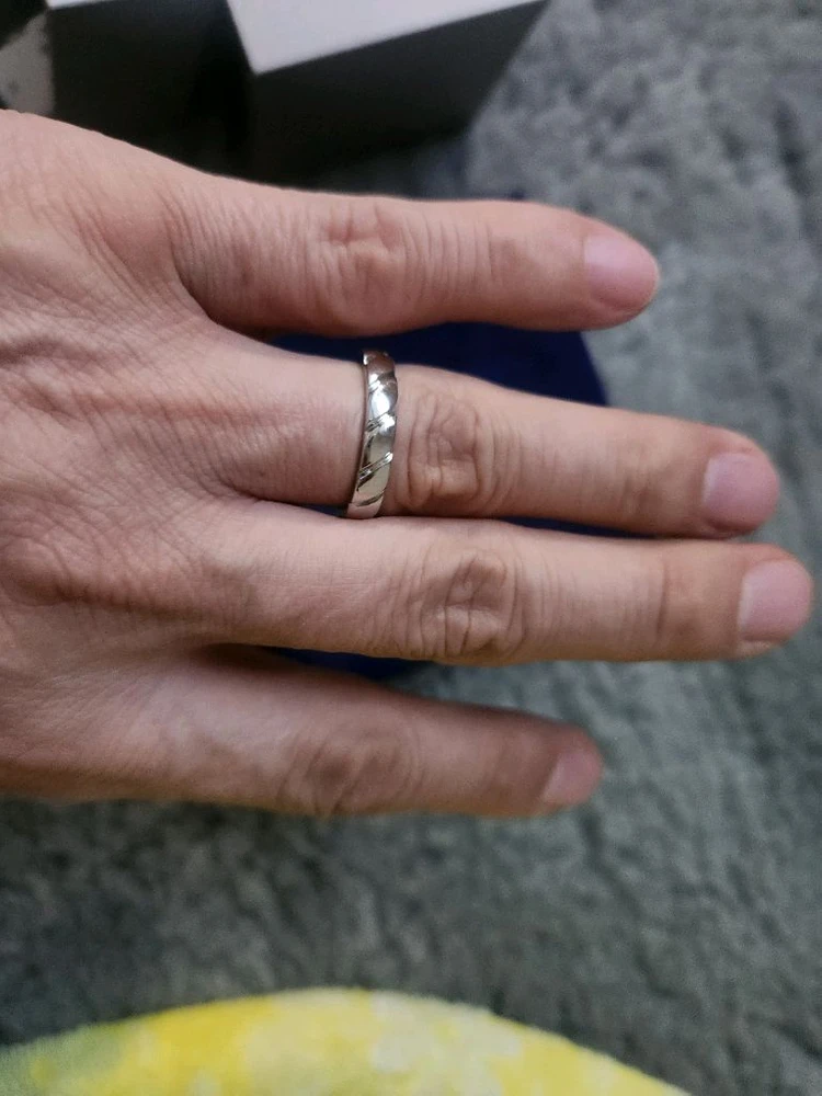 쇼메 플러티늄 3.5mm 토르사드반지(인하) 이미지