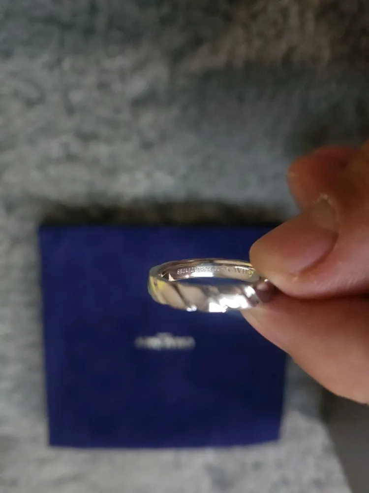 쇼메 플러티늄 3.5mm 토르사드반지(인하) 이미지