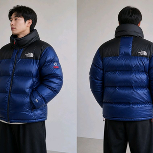 (L/100) 노스페이스 800 구형 골드원코리아 눕시 패딩 아이더 이미지