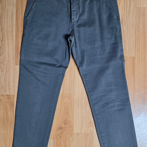 파니깔레 [Panicale] 새상품 이태리 코튼 팬츠 차콜그레이 48 (32~33) / Made in Italy 이미지