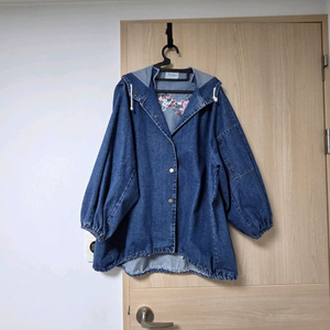 프리사이즈 데님 후드 자켓 무료배송 이미지