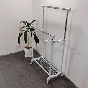 오늘의집 이동식 2단 행거 (화이트) : 85 x 40 x 150 이미지
