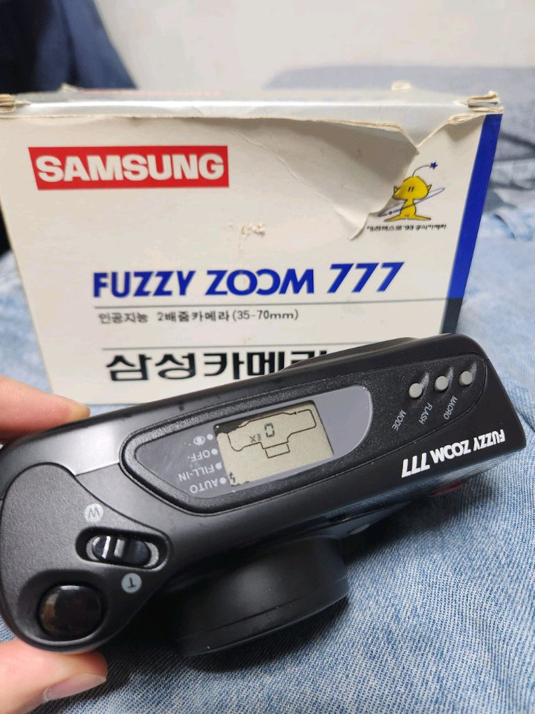 작례O 삼성 FUZZY ZOOM 777 필름카메라 이미지