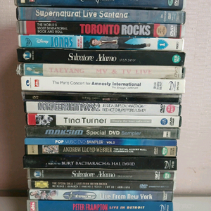 팝송등 콘서트 DVD일괄 이미지