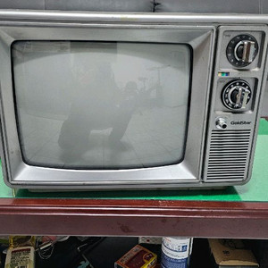 골드스타 브라운관 tv 이미지