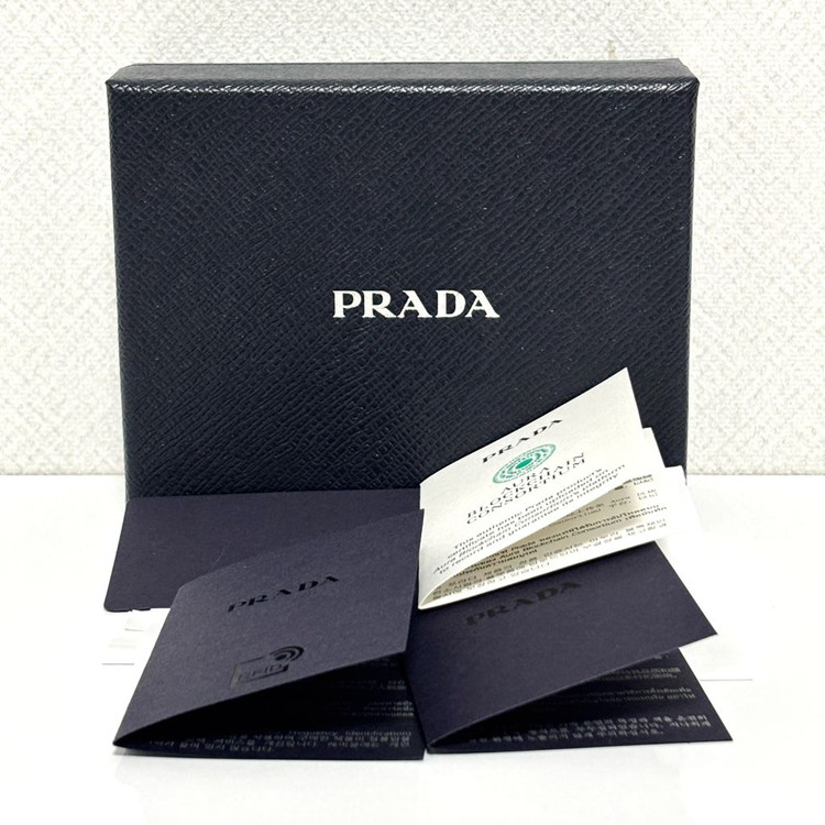 [A+급/정품] 프라다 사피아노 레더 카드지갑 이미지