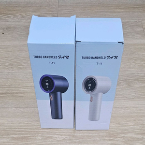 터보 핸디헬드 선풍기T11핑크색2개몽땅 이미지