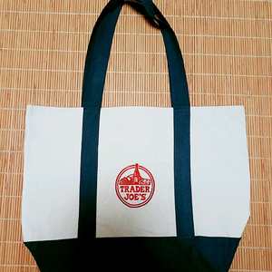 트레이더조 에코백 토트백 라지 이미지